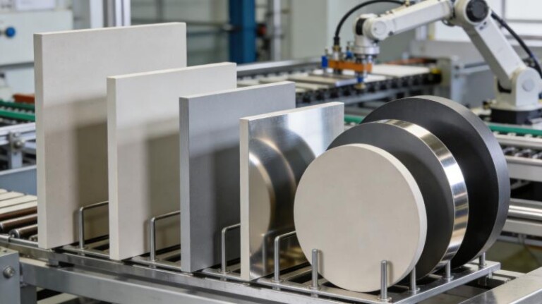 Ceramic sputtering targets and copper or aluminium bonding plates